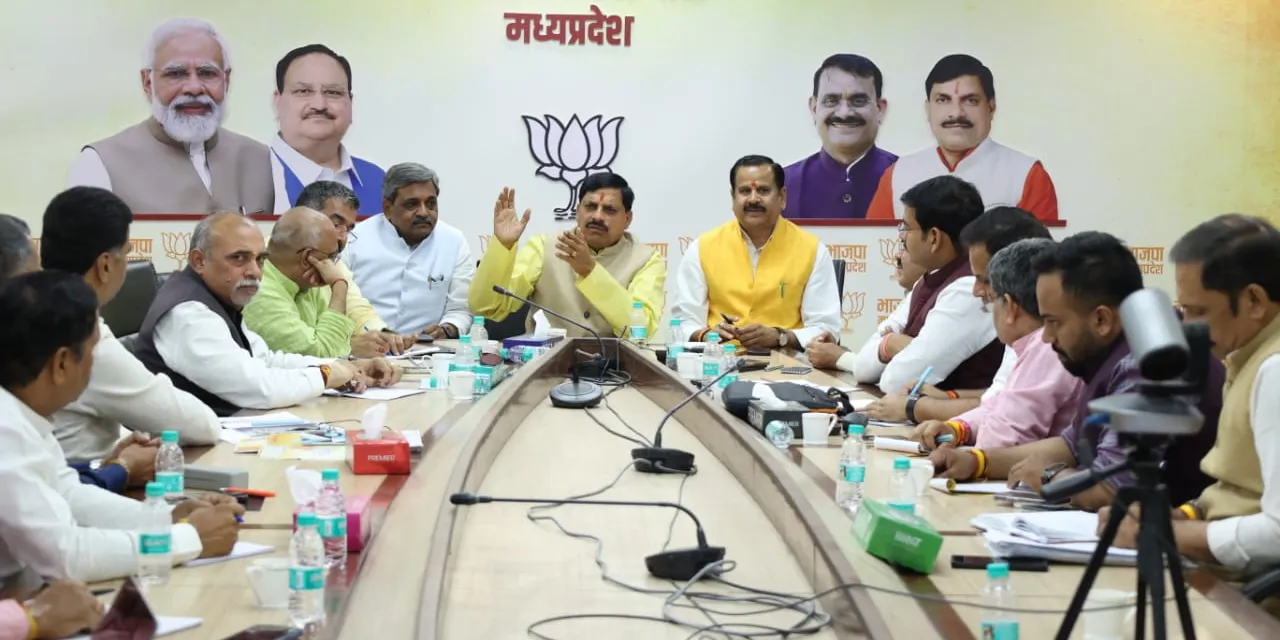 cmmohanyadavmeetinginbjpheadoffice
