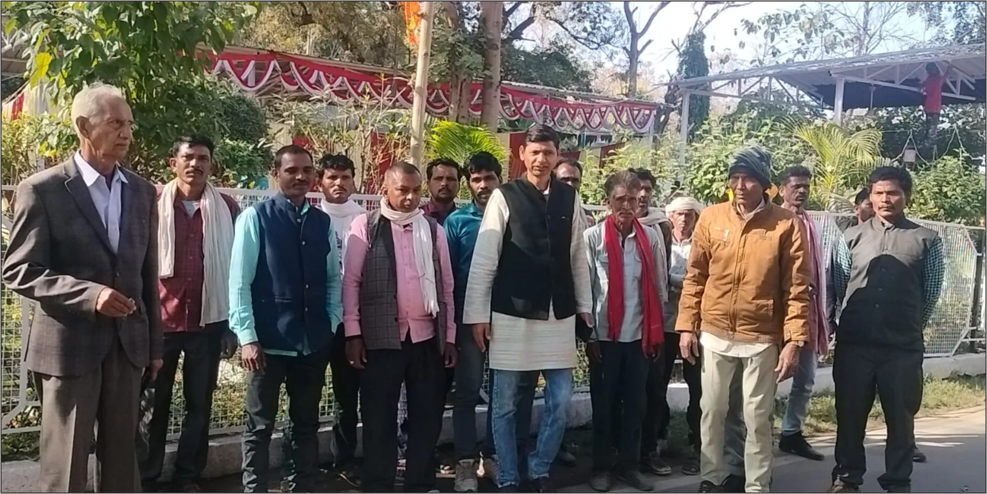 Displaced people and Amit Bhatnagar