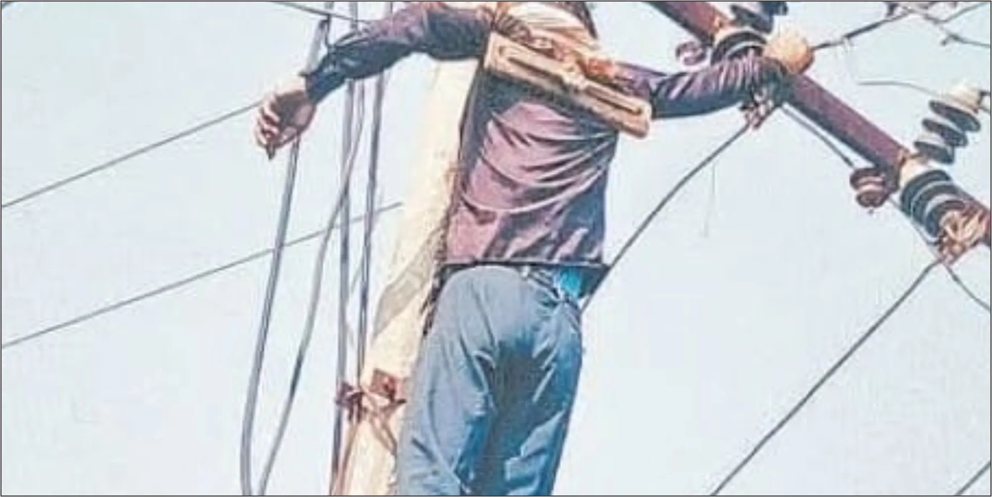 Helper found hanging in transformer