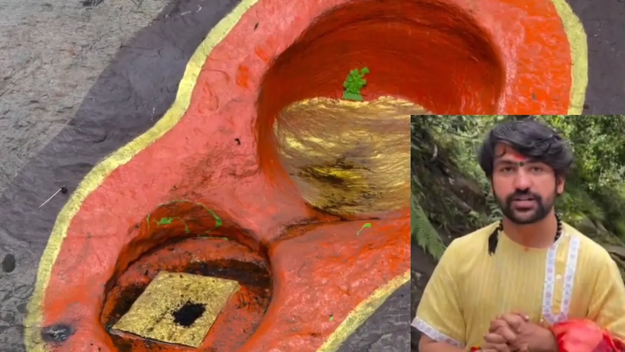 Hanuman's footprints