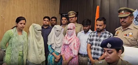 लखनऊ : ऑनलाइन नौकरी दिलाने के नाम पर ठगी करने वाले पांच जालसाज गिरफ्तार
