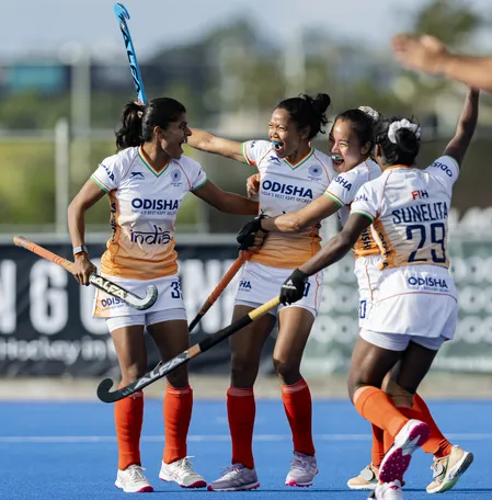 एफआईएच विमेंस नेशंस कप: भारतीय टीम ने जापान को 2-1 से हराकर सेमीफाइनल में जगह बनाई