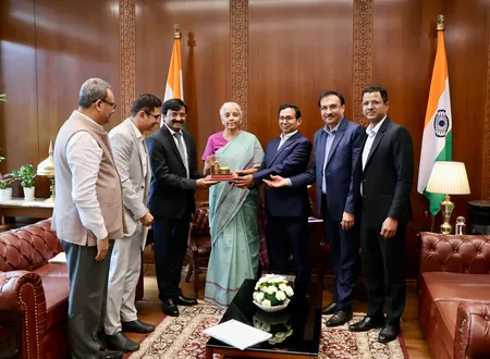 वित्त मंत्री सीतारमण ने वर्ल्ड बैंक के एग्जीक्यूटिव डायरेक्टर, एनपीसीआई के सीईओ और सीपीएआई के प्रतिनिधियों से मुलाकात की वित्त मंत्री सीतारमण ने वर्ल्ड बैंक के एग्जीक्यूटिव डायरेक्टर, एनपीसीआई के सीईओ और सीपीएआई के प्रतिनिधियों से मुलाकात की