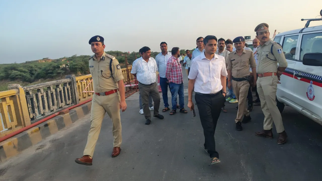 Technical support for the Bhind-Chambal bridge Technical support for the Bhind-Chambal bridge