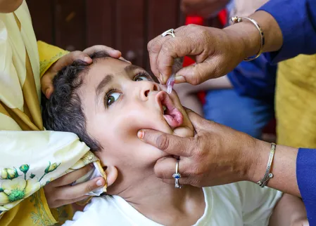 मध्य प्रदेश में 1 करोड़ से ज्यादा बच्चों को दी गई पोलियो की खुराक मध्य प्रदेश में 1 करोड़ से ज्यादा बच्चों को दी गई पोलियो की खुराक