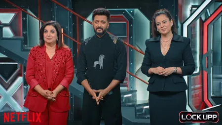 'लॉक अप 2' में फराह-रितेश की एंट्री पर कंगना रनौत का रिएक्शन, 'दोनों सख्त जेलर' 'लॉक अप 2' में फराह-रितेश की एंट्री पर कंगना रनौत का रिएक्शन, 'दोनों सख्त जेलर'