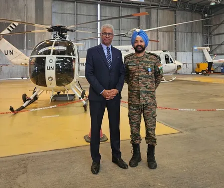 भारत के मेजर केपी सिंह को यूएन मेडल, साइप्रस में हाई कमिश्नर ने दी बधाई भारत के मेजर केपी सिंह को यूएन मेडल, साइप्रस में हाई कमिश्नर ने दी बधाई