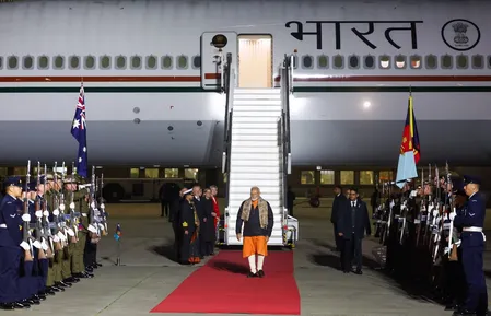 ऑस्ट्रेलिया दौरे पर मेलबर्न पहुंचे पीएम मोदी, दोनों देशों के संबंधों को मजबूत बनाने पर रहेगा जोर