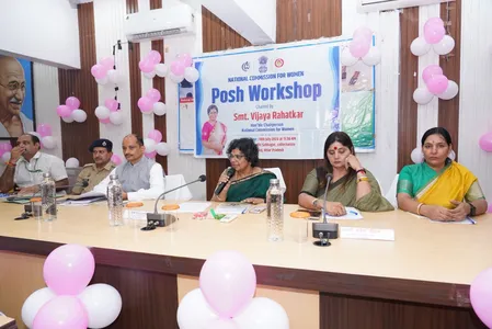 यूपी: एनसीडब्ल्यू प्रमुख विजया रहाटकर ने कन्नौज में पॉश, सुरक्षित कार्यस्थल प्रशिक्षण का नेतृत्व किया