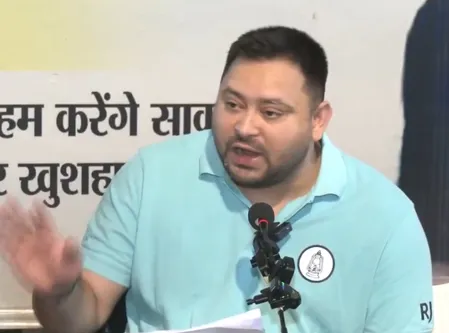 बिहार में कानून-व्यवस्था पूरी तरह ध्वस्त, सरकार अपराधियों को संरक्षण दे रही : तेजस्वी यादव