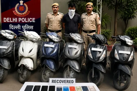 दिल्ली: स्कूटी चोरी कर डिलीवरी बॉय को किराये पर देता था, पुलिस के हत्थे चढ़ा आरोपी