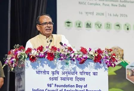 आईसीएआर भारत में कृषि क्षेत्र में बदलाव लाने में अग्रणी है : शिवराज सिंह चौहान