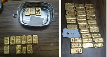 डीआरआई की बड़ी कार्रवाई, देशभर में 27 किलो से अधिक तस्करी का विदेशी सोना जब्त, 12 आरोपी गिरफ्तार