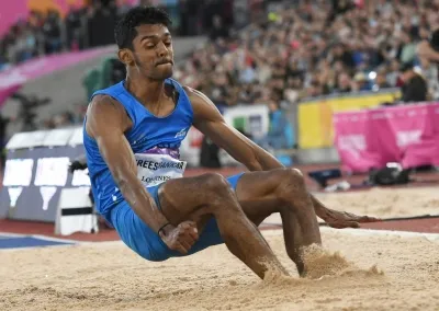 सीडब्ल्यूजी 2026: पहले ही प्रयास में 8.01 मीटर की जंप, श्रीशंकर मुरली ने हासिल किया फाइनल का टिकट