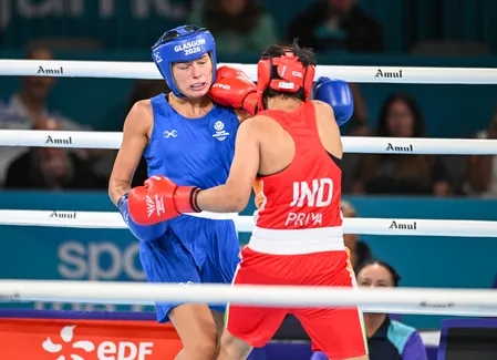 सीडब्ल्यूजी 2026: प्रिया महिलाओं के 60 किग्रा बॉक्सिंग सेमीफाइनल में पहुंचीं, भारत का एक और मेडल पक्का
