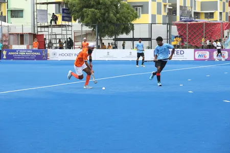 जूनियर पुरुष नेशनल हॉकी: तीसरे दिन हॉकी जम्मू-कश्मीर और अरुणाचल ने दर्ज की जीत जूनियर पुरुष नेशनल हॉकी: तीसरे दिन हॉकी जम्मू-कश्मीर और अरुणाचल ने दर्ज की जीत
