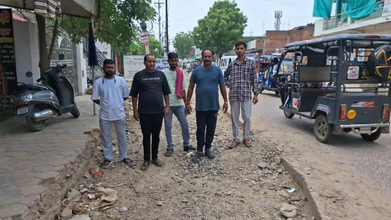 Incomplete road widening