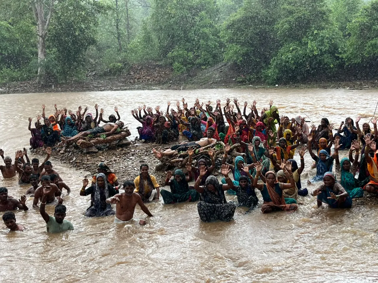 Ken Betwa Project Protest