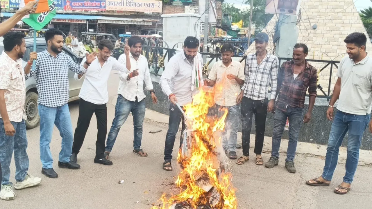 NSUI in Chhatarpur NSUI in Chhatarpur