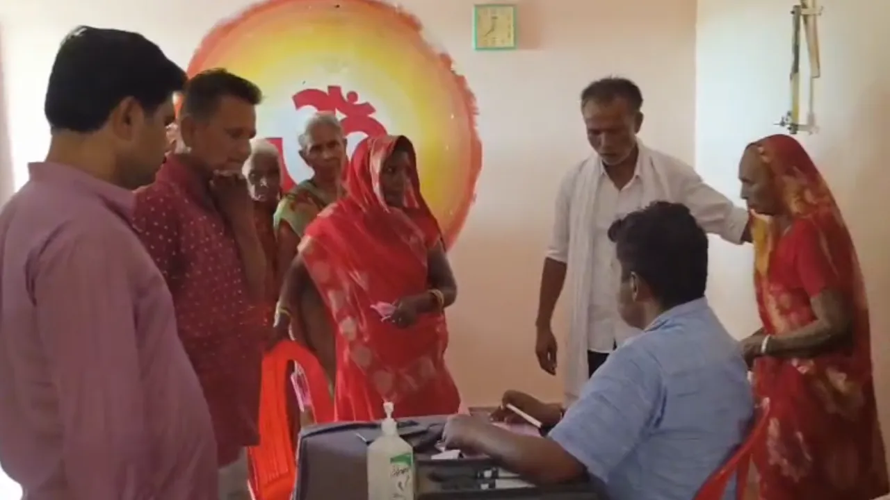 Poor and helpless eye patients