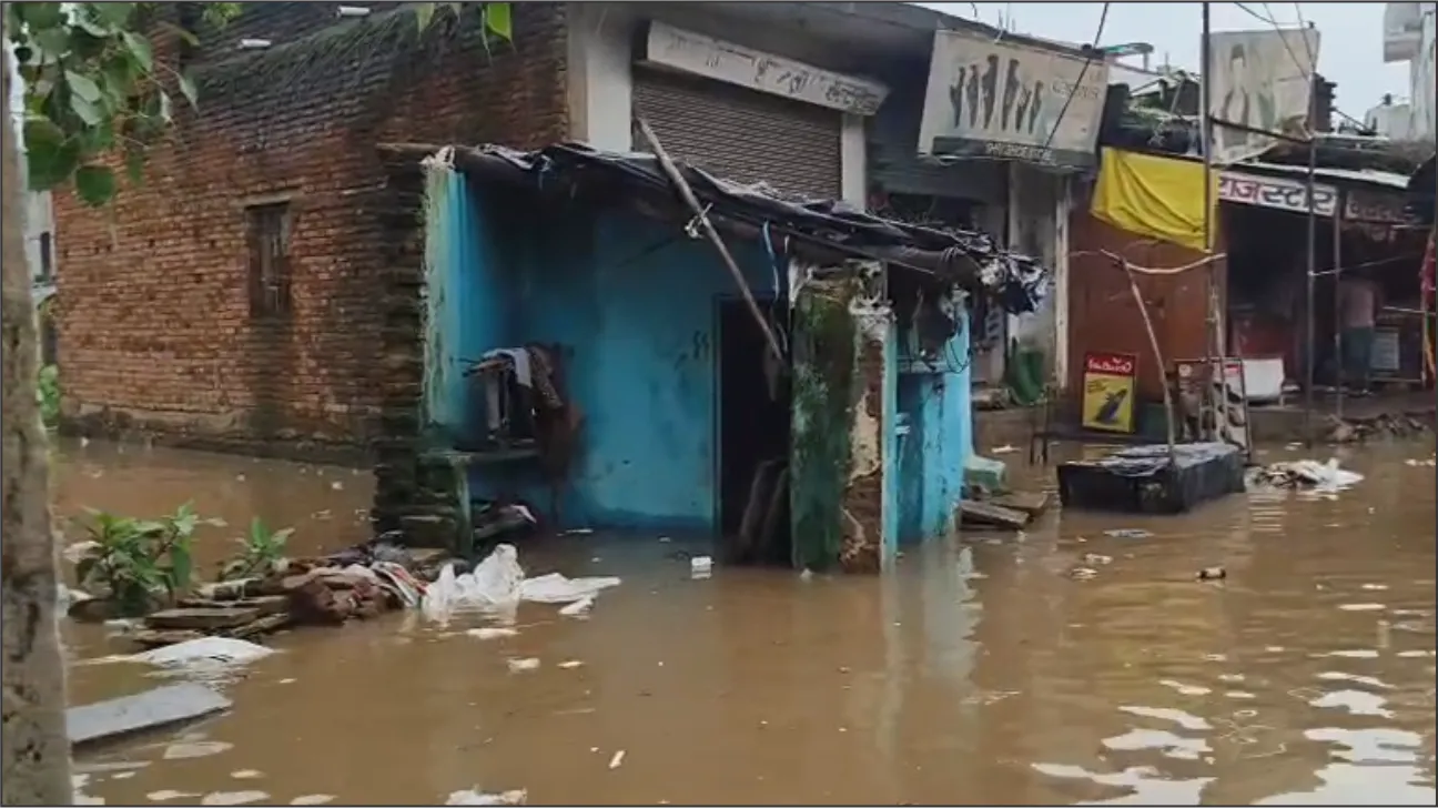 Floods in Chitrakoot Floods in Chitrakoot