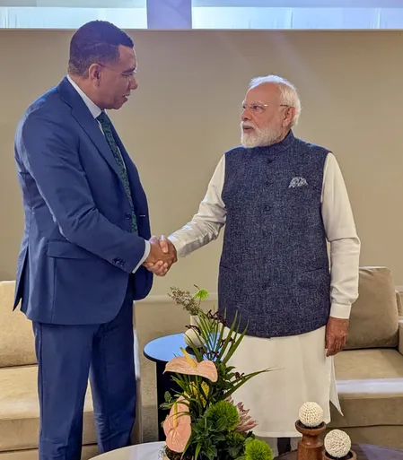 पीएम मोदी ने स्वतंत्रता दिवस की शुभकामनाओं के लिए जमैका के समकक्ष को धन्यवाद दिया