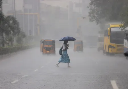 चेन्नई और आस-पास के जिलों में बारिश और आंधी-तूफान की संभावना