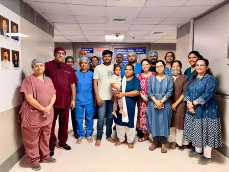 बिना भोजन नली के पैदा हुए बच्चे की सफल सर्जरी, अहमदाबाद सिविल अस्पताल के डॉक्टरों को मिली सफलता