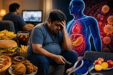 प्रोसेस्ड फूड और सुस्त लाइफस्टाइल भारतीयों के लिए स्वास्थ्य संकट बढ़ा रहे: एक्सपर्ट प्रोसेस्ड फूड और सुस्त लाइफस्टाइल भारतीयों के लिए स्वास्थ्य संकट बढ़ा रहे: एक्सपर्ट