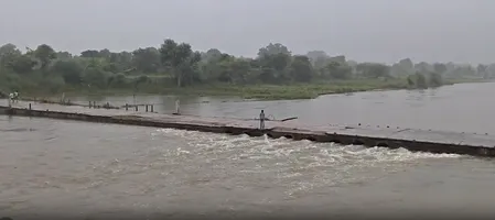 राजस्थान में मूसलाधार बारिश से जनजीवन प्रभावित, भरतपुर का बरेठा बांध भराव क्षमता के करीब; 50 गांवों के लिए अलर्ट