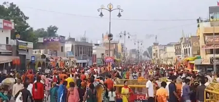 सावन के दूसरे सोमवार पर शिवमय हुई अयोध्या नगरी, नागेश्वर नाथ का जलाभिषेक करने पहुंच रहे श्रद्धालु