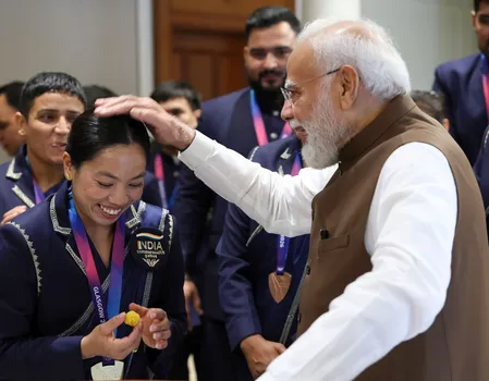 'आपके उत्साह बढ़ाने वाले शब्द कड़ी मेहनत के लिए प्रेरित करेंगे', पीएम मोदी से मिलने के बाद बोलीं मीराबाई चानू