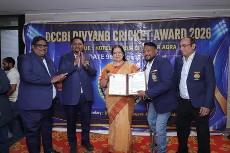 मीनाक्षी लेखी 'दिव्यांग क्रिकेट कंट्रोल बोर्ड ऑफ इंडिया' की चेयरपर्सन बनीं मीनाक्षी लेखी 'दिव्यांग क्रिकेट कंट्रोल बोर्ड ऑफ इंडिया' की चेयरपर्सन बनीं