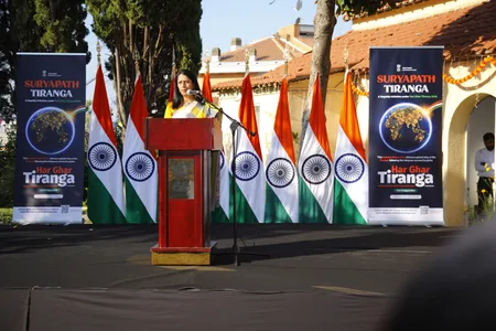 भारत में जर्मनी के राजदूत ने दिखाई स्वतंत्र भारत की झलक, देशवासियों को दी 'हार्दिक बधाई'