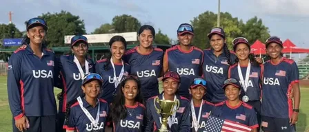 अमेरिका ने लगातार तीसरी बार अंडर-19 महिला टी20 विश्व कप में जगह पक्की की