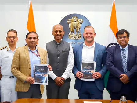 सरकार ने नौसेना के लिए दो एमक्यू-9बी सी गार्डियन ड्रोन लीज पर लेने के लिए 1,943 करोड़ रुपए के कॉन्ट्रैक्ट पर किए हस्ताक्षर