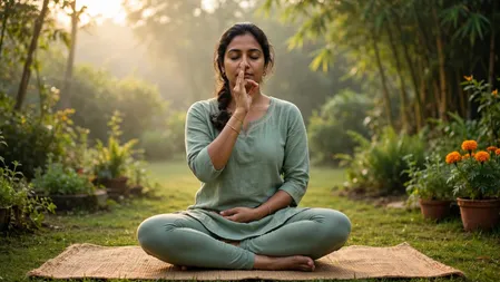 अनुलोम-विलोम प्राणायाम कर खांसी से पाएं राहत, तनाव व चिंता कम करने में भी मददगार अनुलोम-विलोम प्राणायाम कर खांसी से पाएं राहत, तनाव व चिंता कम करने में भी मददगार