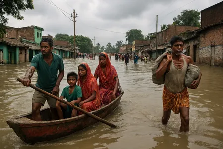 नेपाल बाढ़: गंडक नदी का जलस्तर बढ़ने की आशंका के चलते बिहार हाई अलर्ट पर
