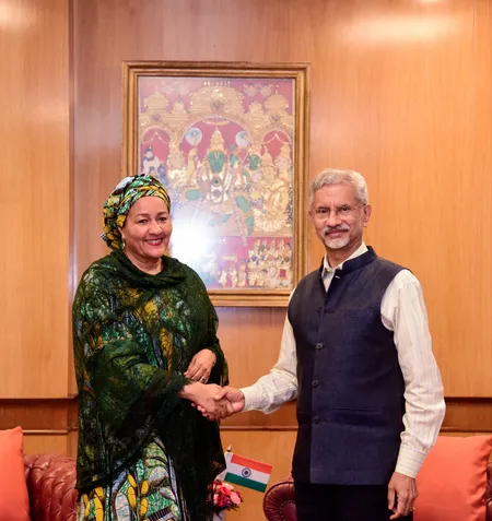 जयशंकर ने संयुक्त राष्ट्र की उप महासचिव अमीना मोहम्मद से की मुलाकात, कई वैश्विक मुद्दों पर हुई चर्चा