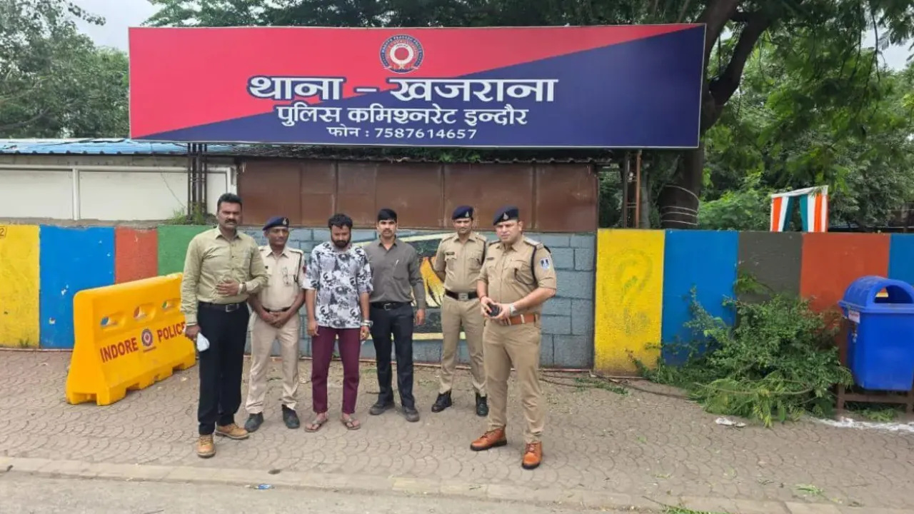 khajranapoliceleadstoindore