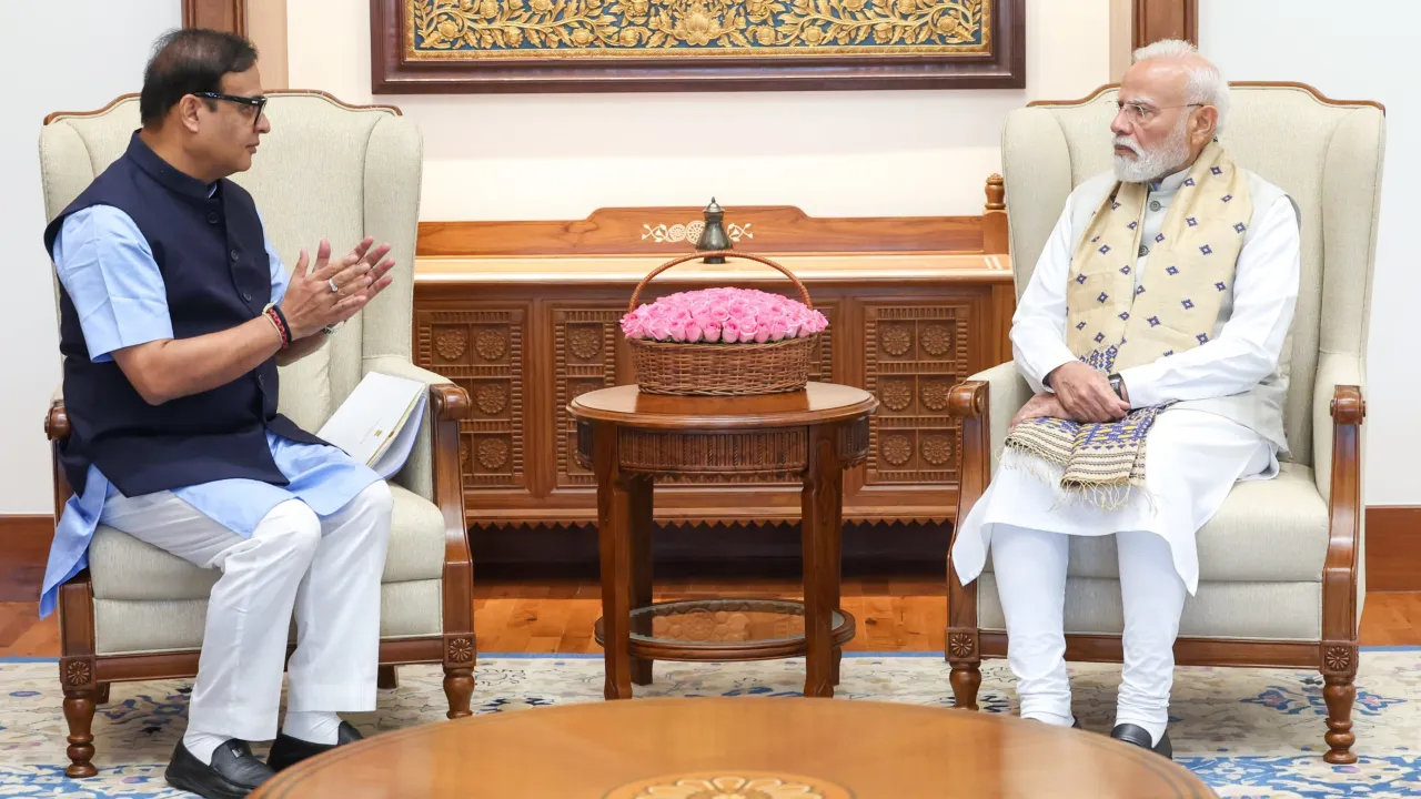 newdelhiHimantaBiswaSarmaandpmmodi