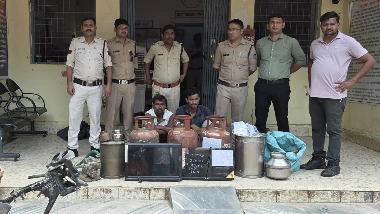 Police solve theft cases