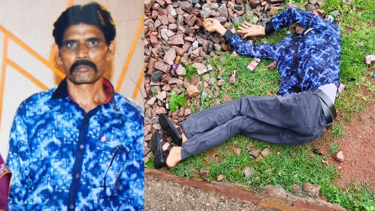 Young man found on railway track