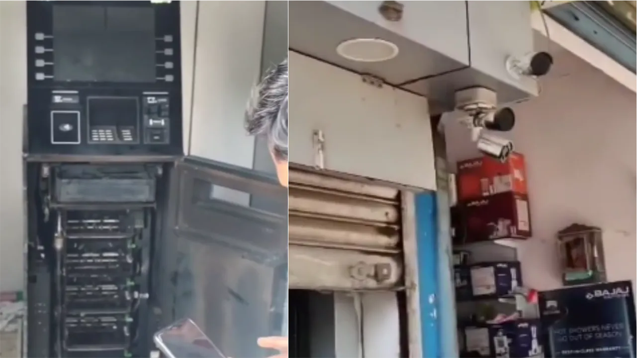 गरोठ में ATM पर चोरों का धावा, गैस कटर से काटकर साढ़े 6 लाख रुपये उड़ाए