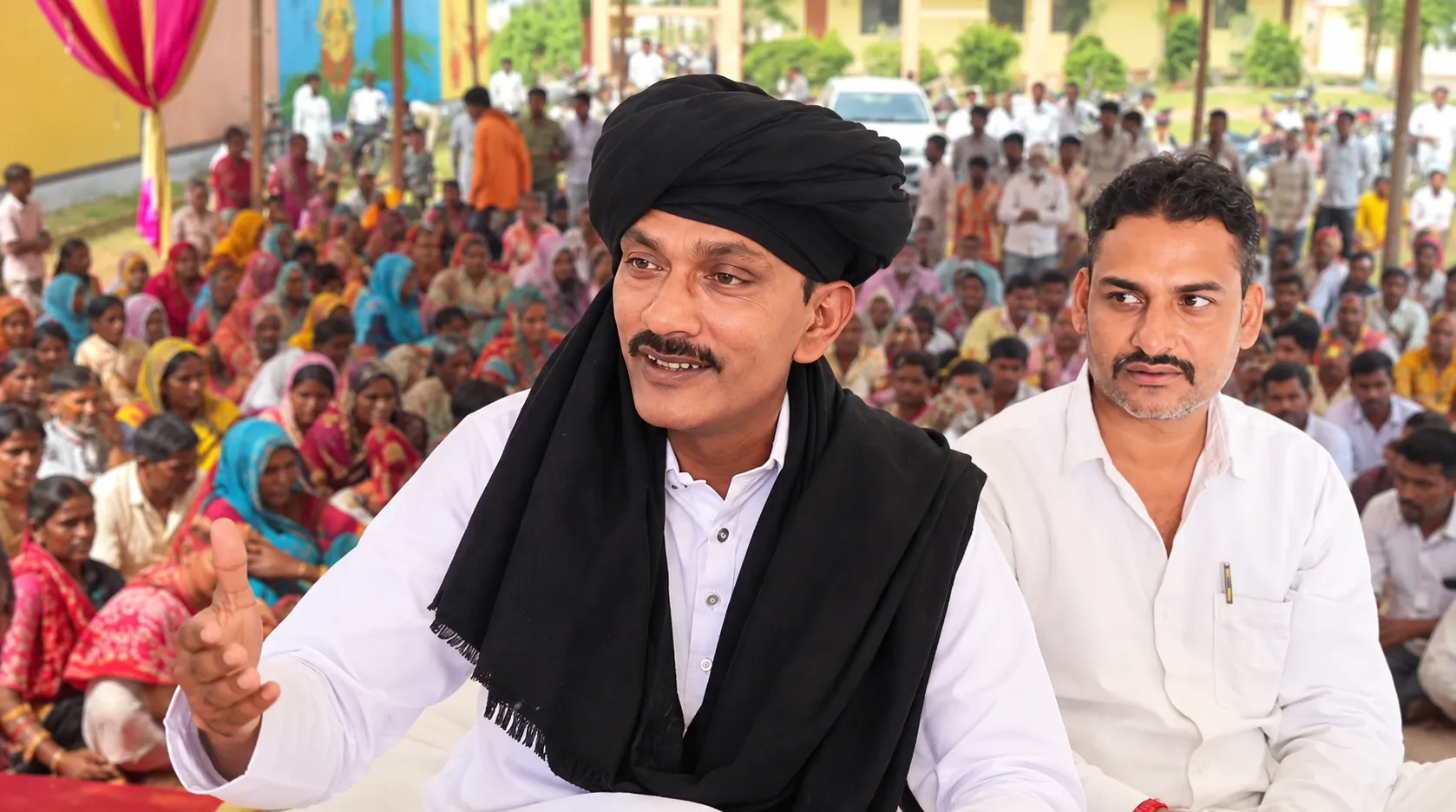 दरबार में उमड़ा जनसैलाब: कंबल ओढ़ाकर लकवा, शुगर और गठिया जैसी बीमारियां ठीक करने का दावा