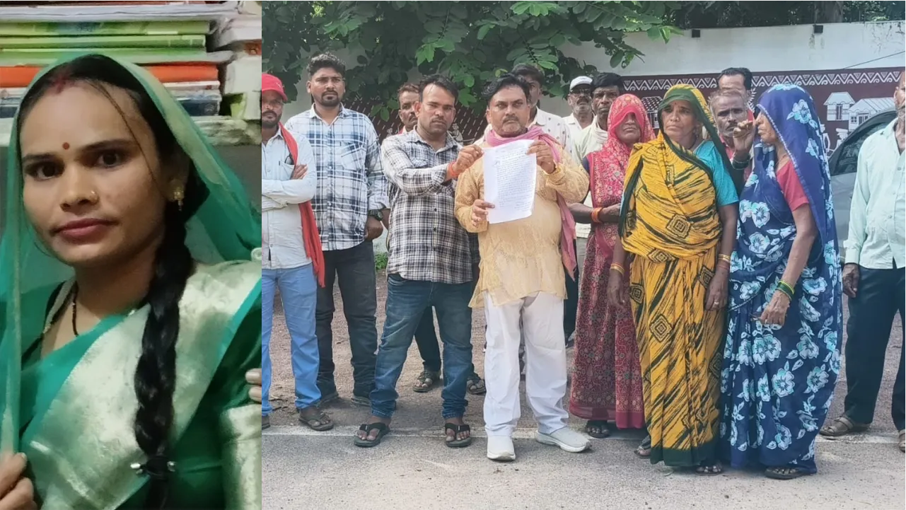 घर में घुसकर की थी महिला की हत्या, एक माह बाद भी पुलिस के हाथ खाली, परिजनों ने एसपी को दिया ज्ञापन