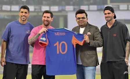 'यादों के लिए धन्यवाद', जय शाह ने लियोनेल मेसी को शानदार अंतरराष्ट्रीय करियर के लिए शुभकामना दी