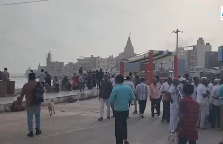 गुजरात: द्वारका, अहमदाबाद और राजकोट में जन्माष्टमी पर उमड़ी भारी भीड़