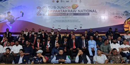 जम्मू-कश्मीर में हुआ 29वीं सब-जूनियर नेशनल सेपक टाकरा चैंपियनशिप का आगाज