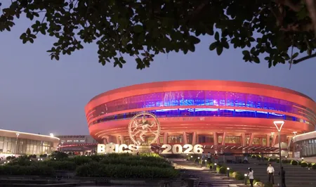 नई दिल्ली में तैयारियों का अंतिम चरण, ब्रिक्स 2026 सम्मेलन के स्वागत के लिए पूरी तरह सजा भारत मंडपम